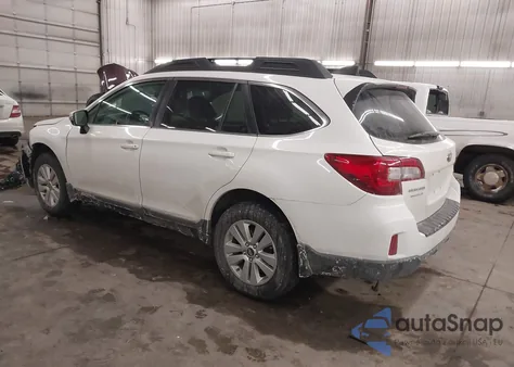 2017 Subaru Outback 2.5I Premium из США, поврежденный, VIN 4S4BSAHC6H3420827